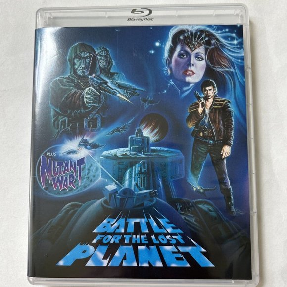 Vinegar Syndrome Battle For The Lost Planet / Mutant War Blu-ray-Slipcover-bonus - Picture 4 of 7